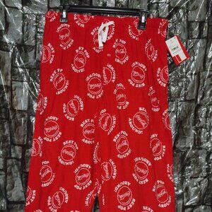Coca Cola brand NWT unisex pajama pants size large
